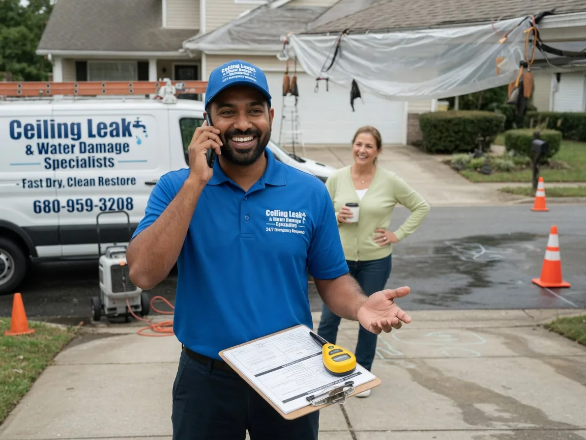 Ceiling Leak Cleanup New Paris, PA FAQs